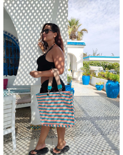 Sac de plage + pochette...